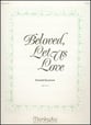 Beloved Let Us Love Vocal Solo & Collections sheet music cover